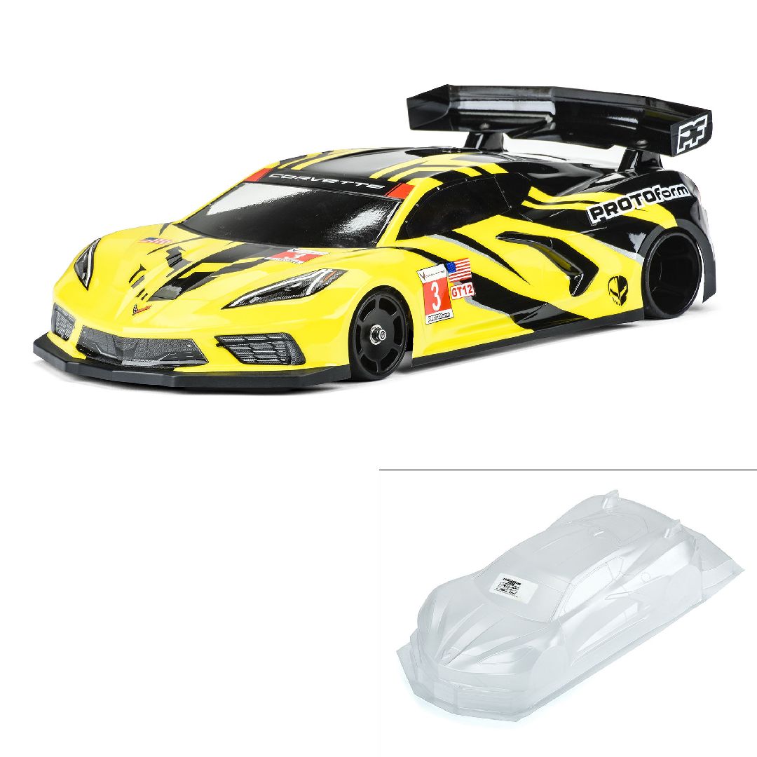 Protoform Chevrolet Corvette C8 Clr Body: GT12