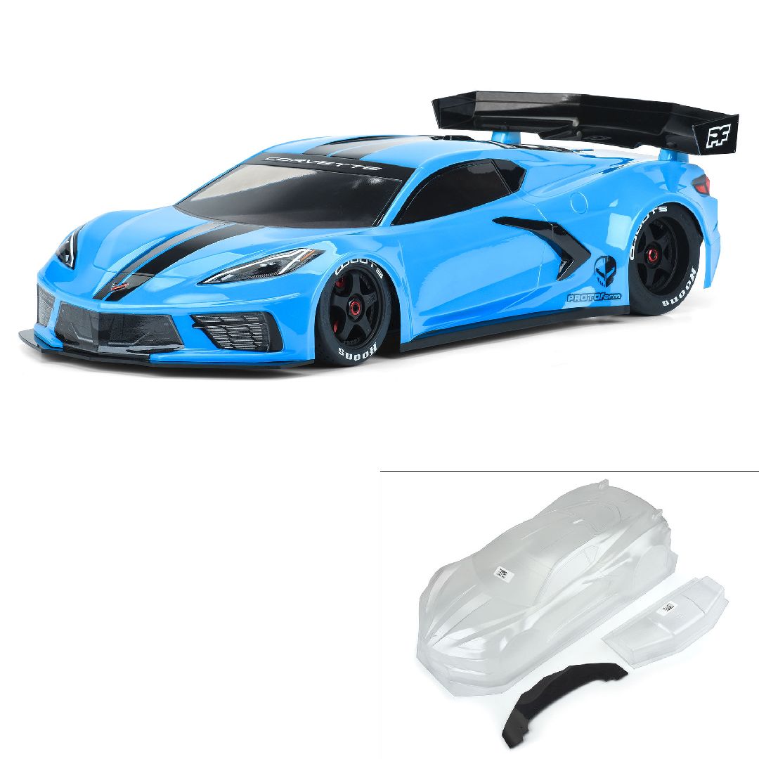Protoform Corvette C8 Clear Body Felony & Infraction