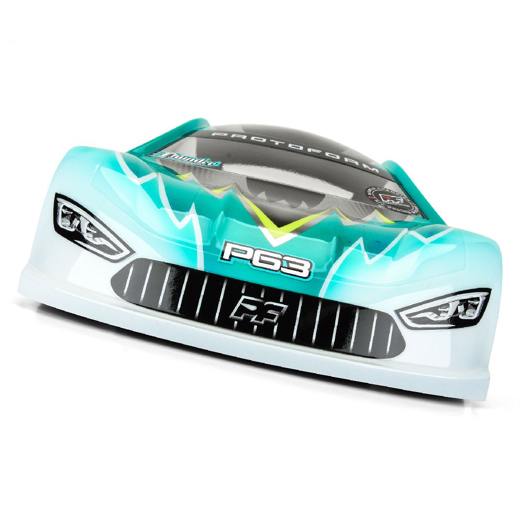 Protoform 1/10 P63 Pro-Lite (0.5mm) Clear Body for 190mm TC