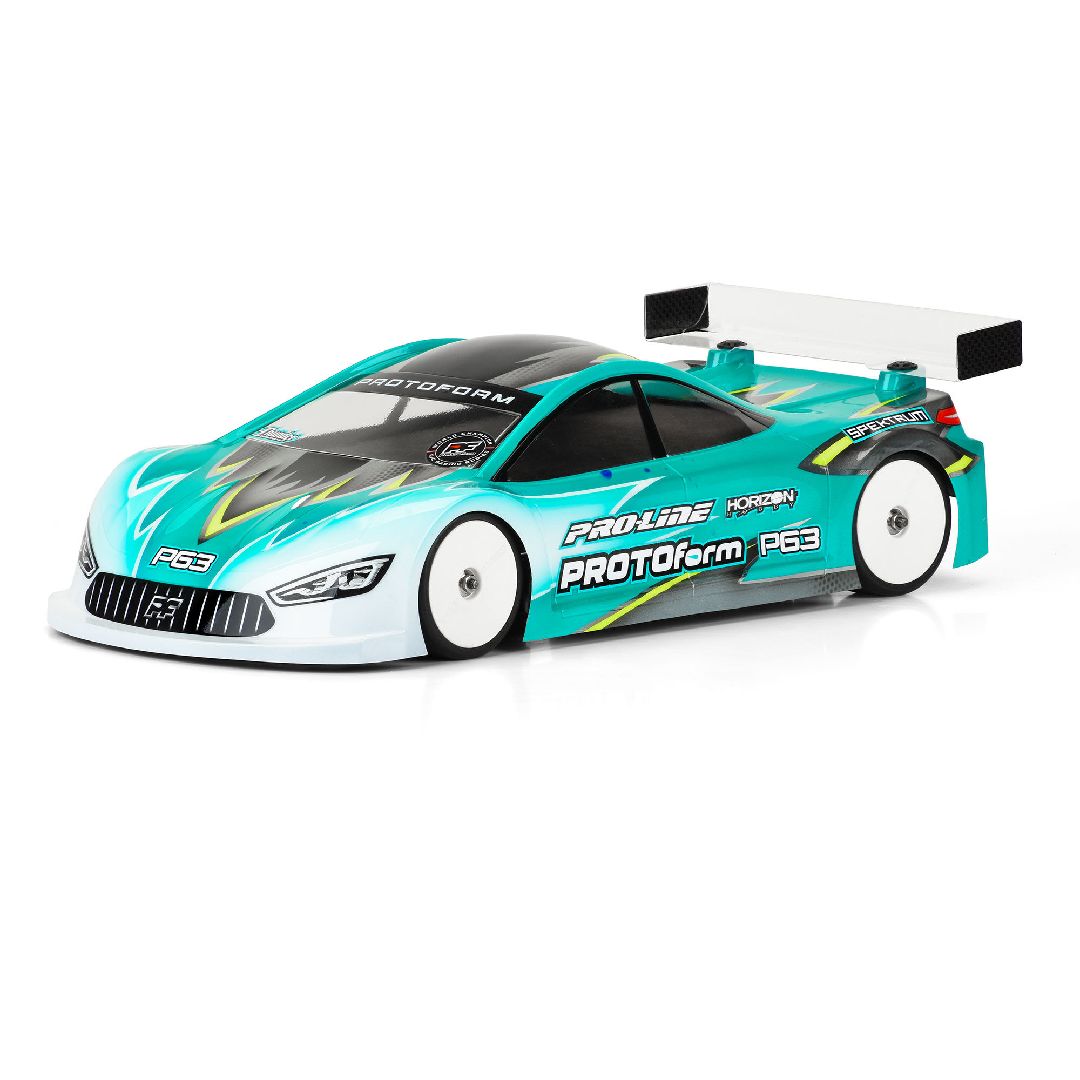 Protoform 1/10 P63 Pro-Lite (0.5mm) Clear Body for 190mm TC