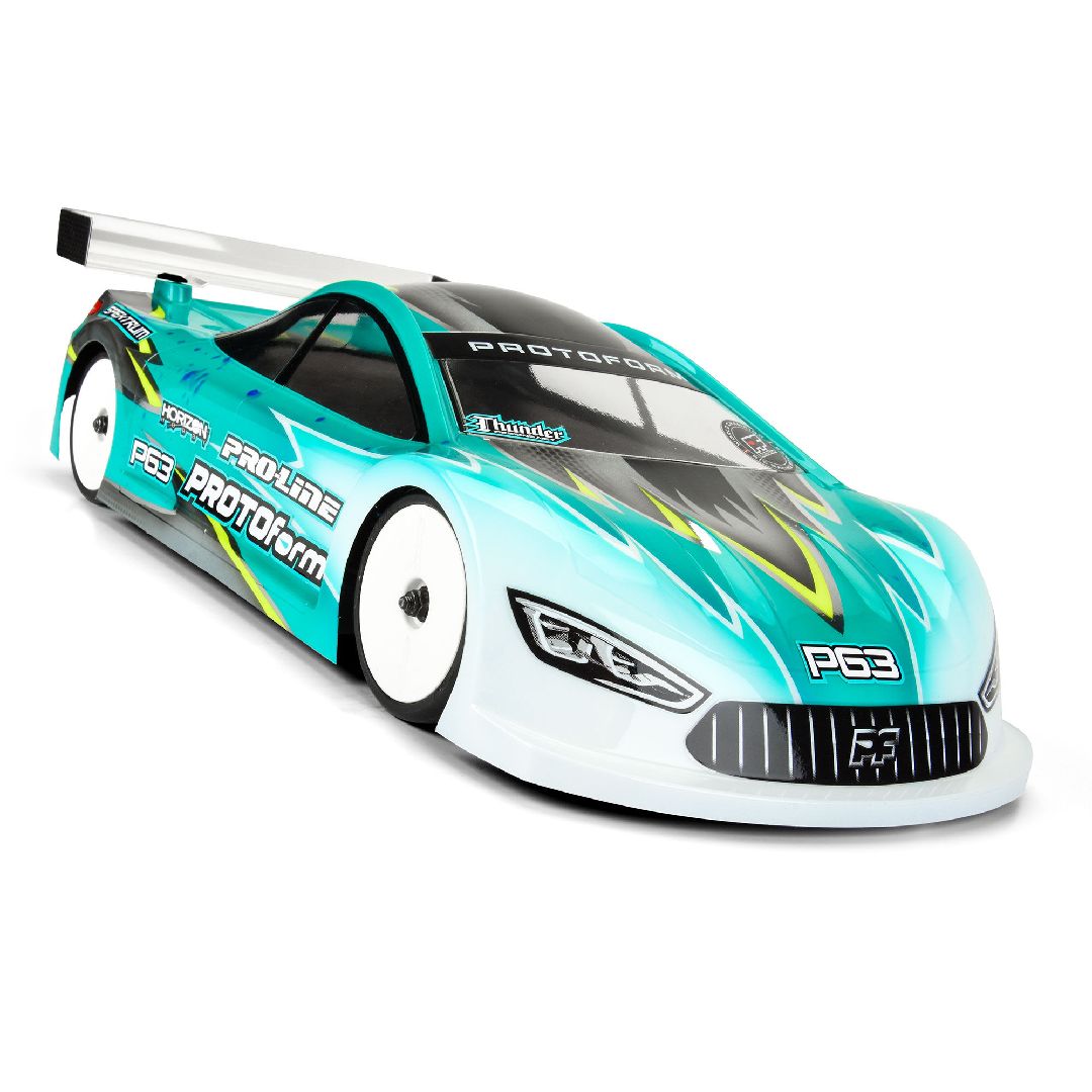 Protoform 1/10 P63 Pro-Lite (0.5mm) Clear Body for 190mm TC
