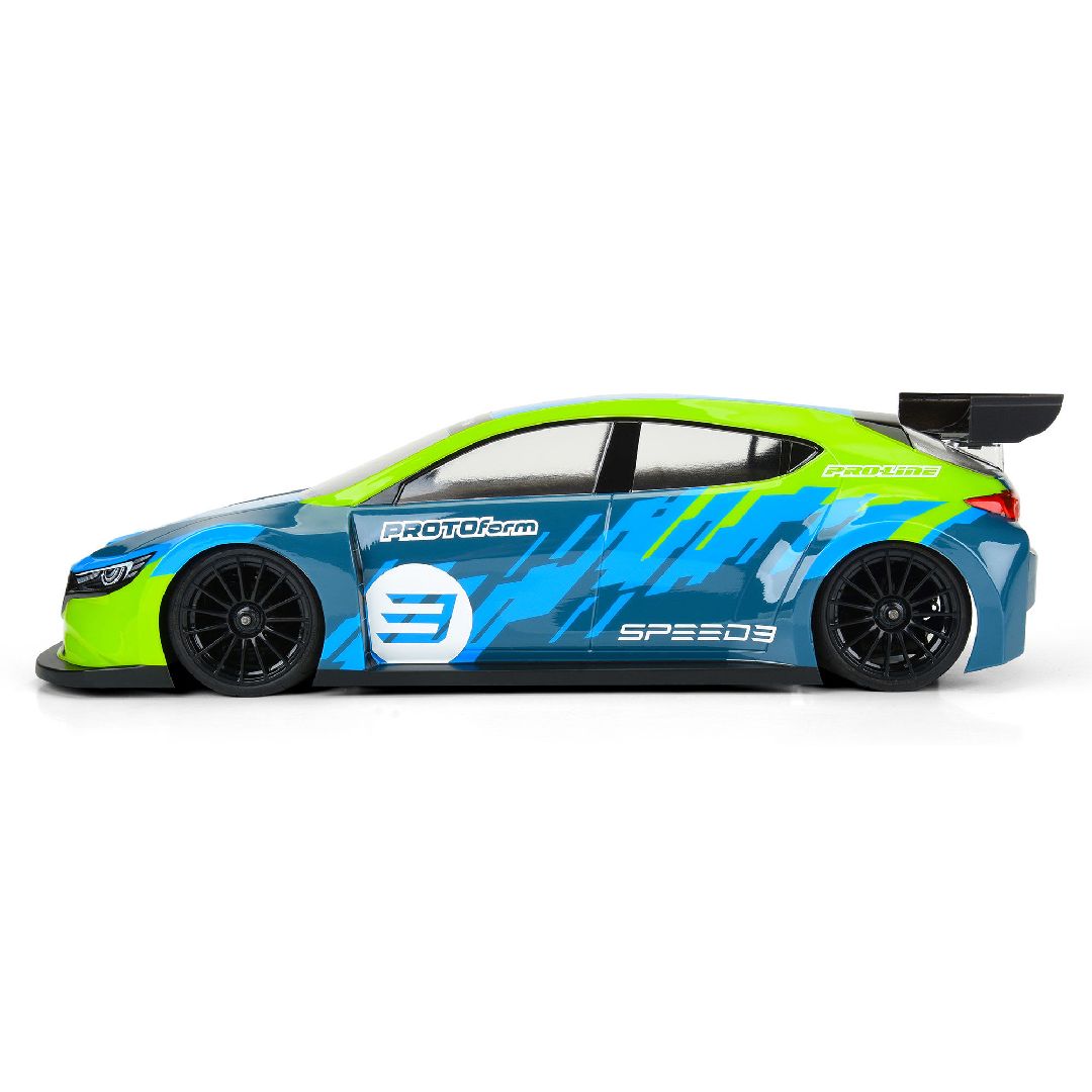 Protoform 1/10 Speed3 Clear Body for 190mm FWD TC