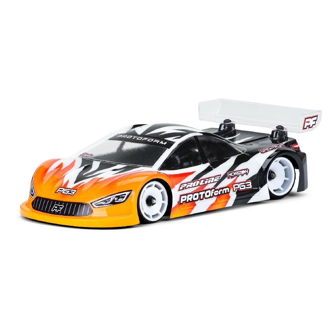 Protoform 1/28 P63 Clr Bdy: Mini-Z & 1/28 Chassis (98mm WB)