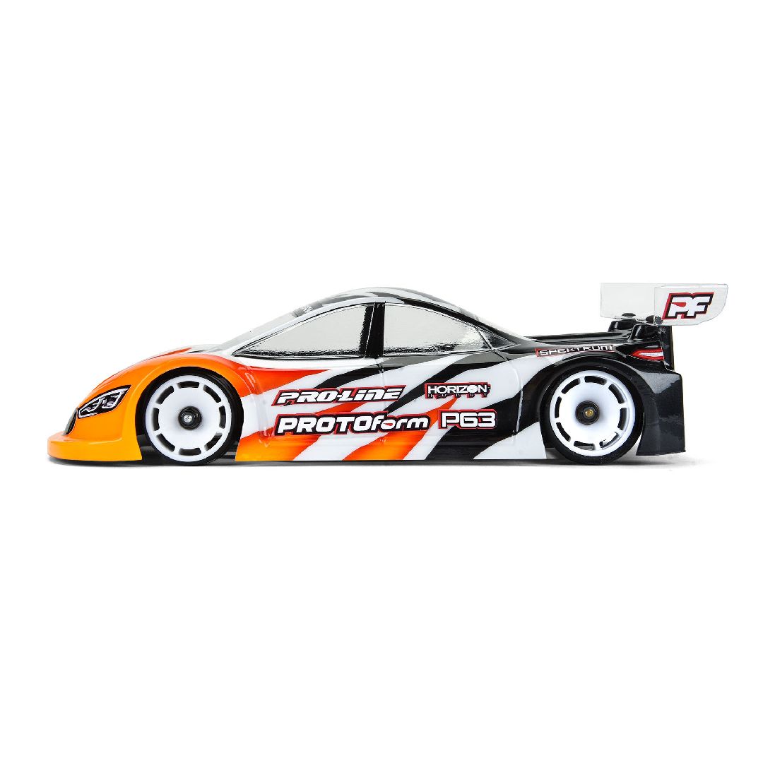 Protoform 1/28 P63 Clr Bdy: Mini-Z & 1/28 Chassis (98mm WB)