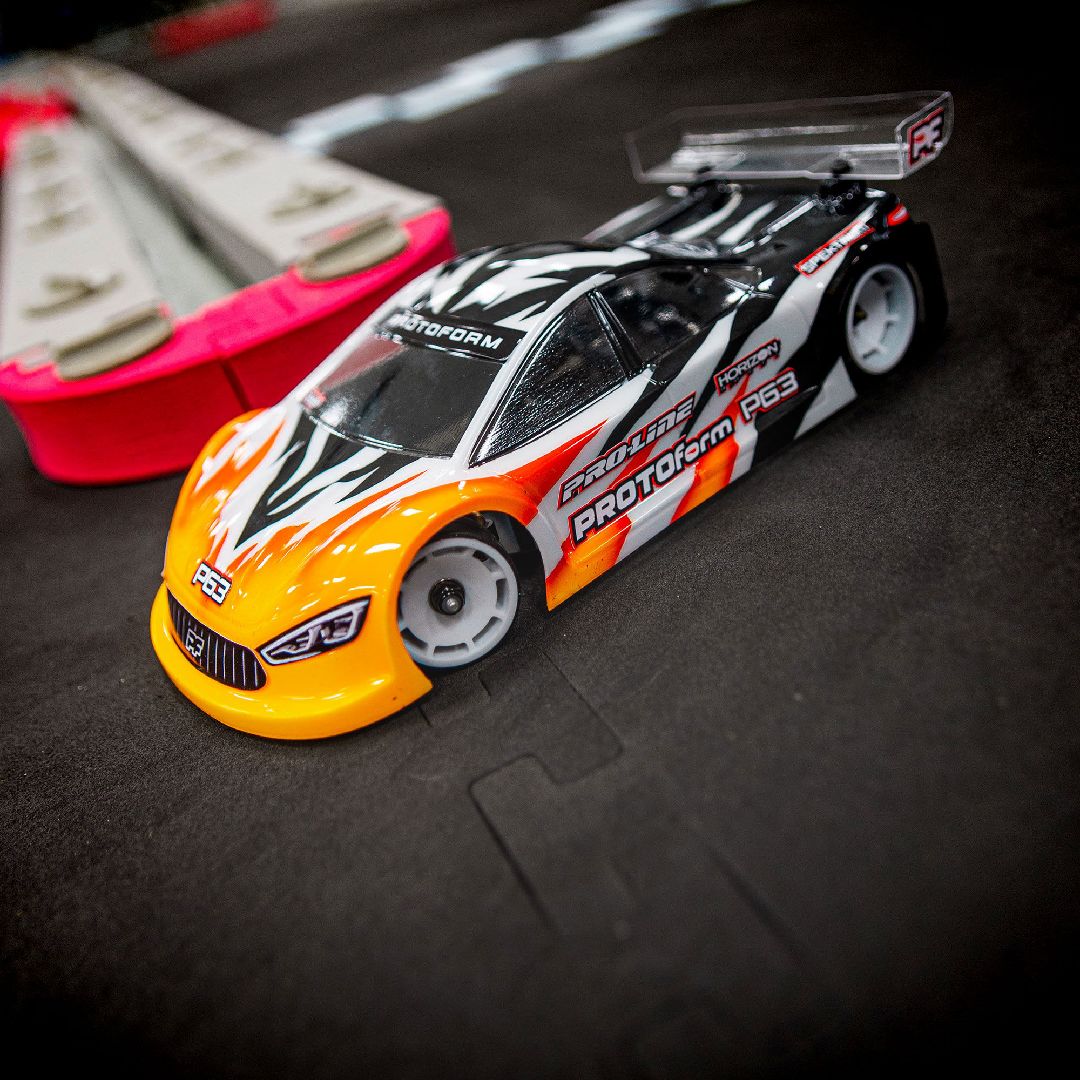 Protoform 1/28 P63 Clr Bdy: Mini-Z & 1/28 Chassis (98mm WB)
