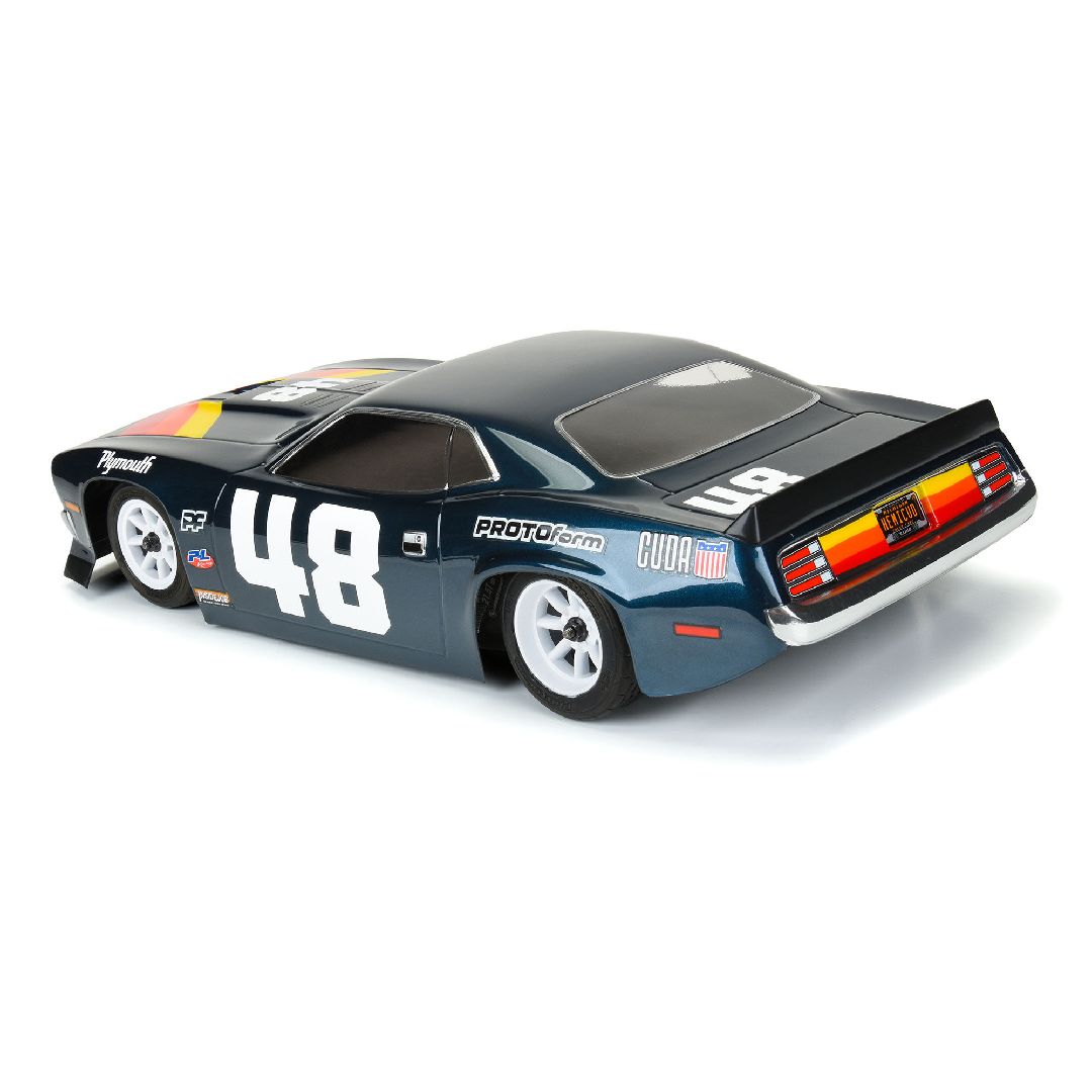 Protoform 1970 Plymouth Barracuda Clear Body for VTA Class