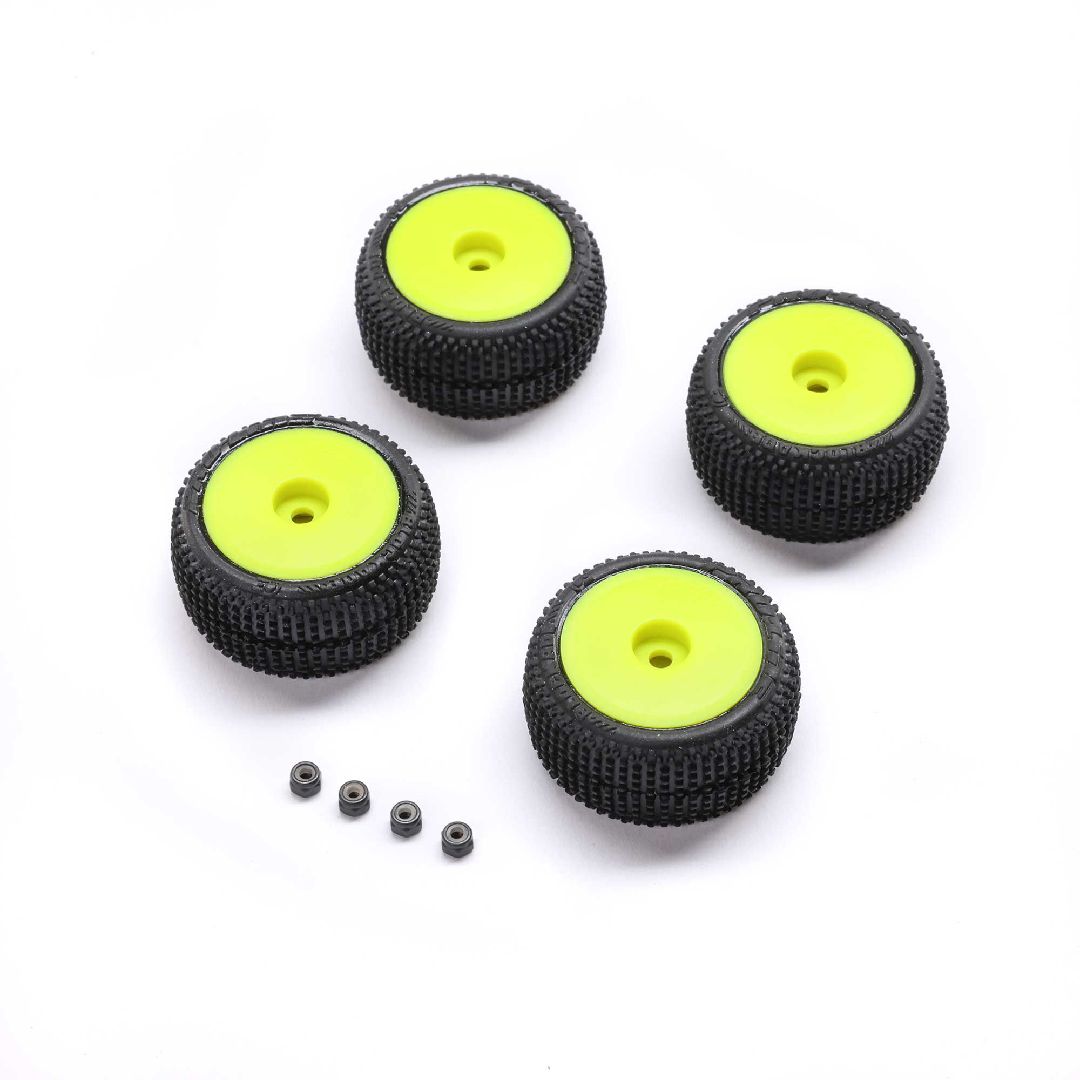 Pro-Line Blockade Tire, Pro-Line OE, Wheel, Yellow, Mounted