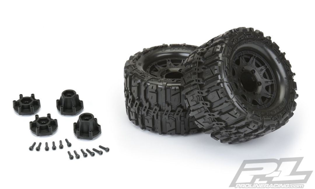 Pro-Line Trencher HP 2.8" BELTED Tires MTD Raid 6x30 Whls F/R