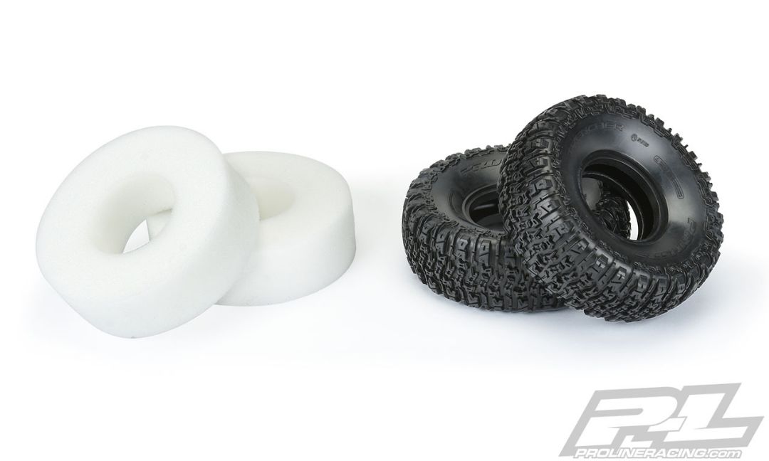 Pro-Line 1.9" Trencher Predator Rock Terrain Tires 4.75" OD (2)