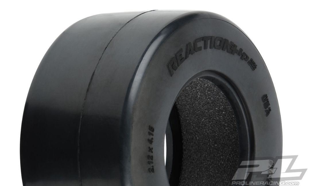 Pro-Line Reaction+ HP Wide SC S3 (Soft) Drag Racing BELTED Tires (2) for Pro-Line + Wide SC Wheels