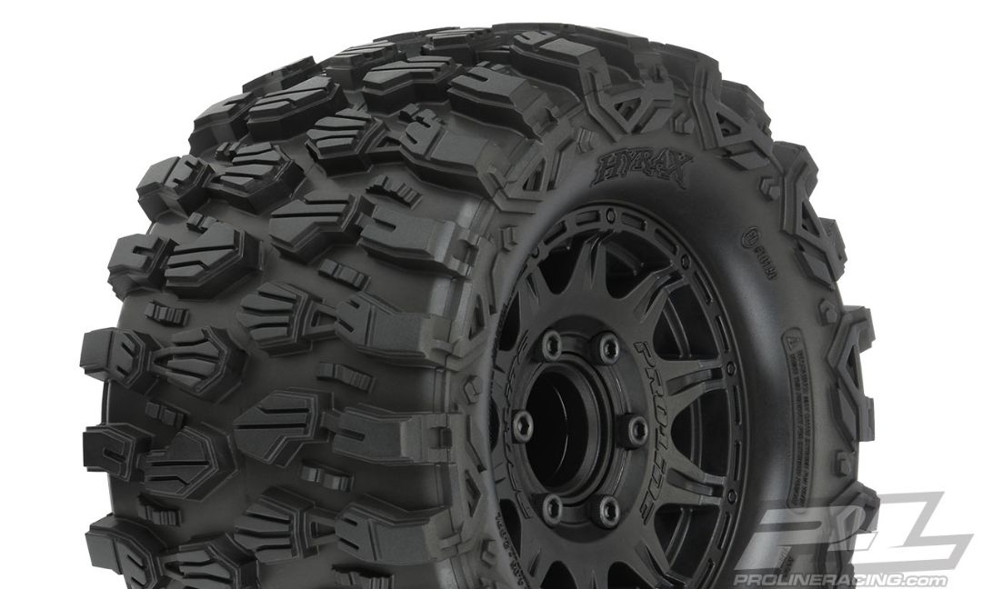 Pro-Line Hyrax 2.8" Tires MTD Black 6x30 Stampede F/R
