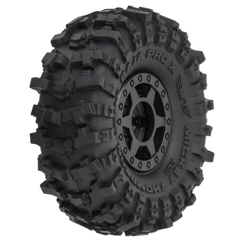 Pro-Line Mickey Thompson Baja ProX F/R 1.0" MTD Black Holcomb(4)