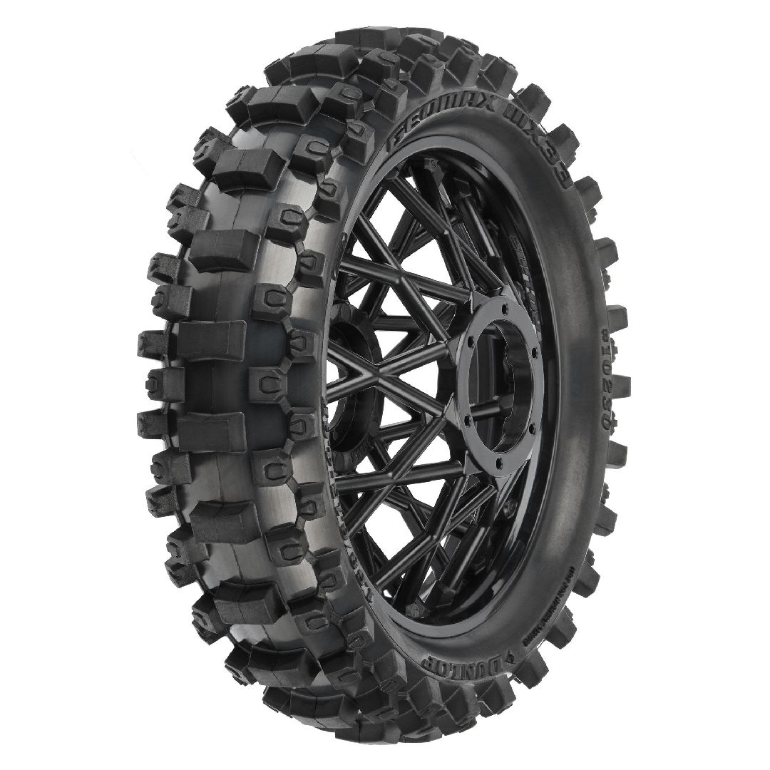 Pro-Line Dunlop Geomax V2 Bead Rear Tire MTD Bullyspoke Black
