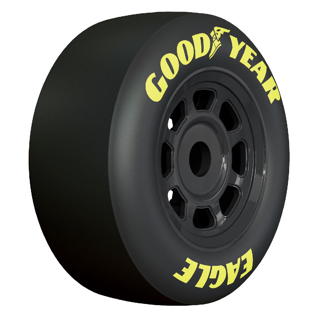 Pro-Line 1/7 Goodyear NASCAR Truck F/R Belted MTD 17mm Black: Infraction 6S