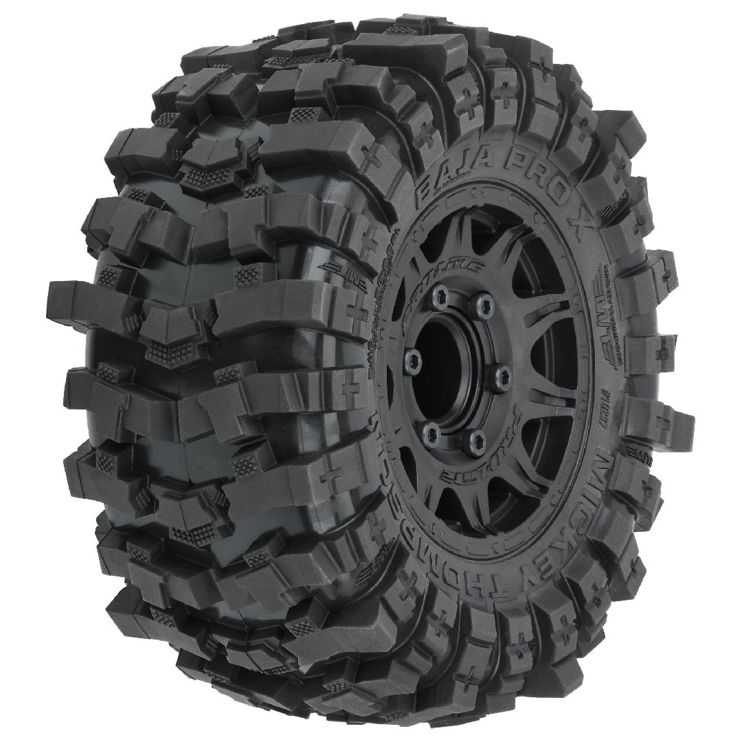 Pro-Line Mickey Thompson 2.8" Tires on Rem Hex Wheels (2)
