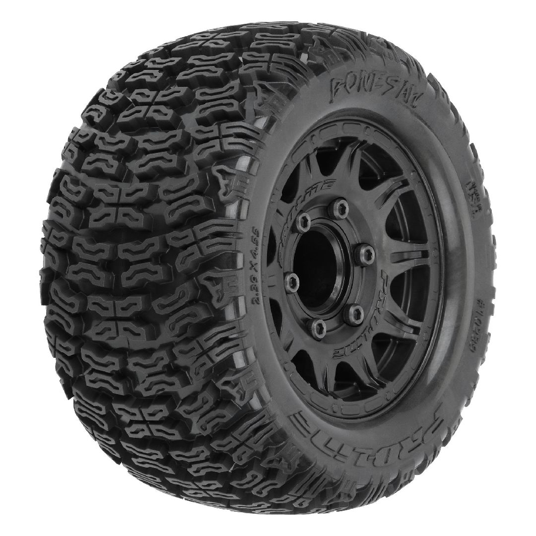 Pro-Line Bonesaw 2.8" Tires on Rem Hex (12mm & 14mm) Wheels (2)