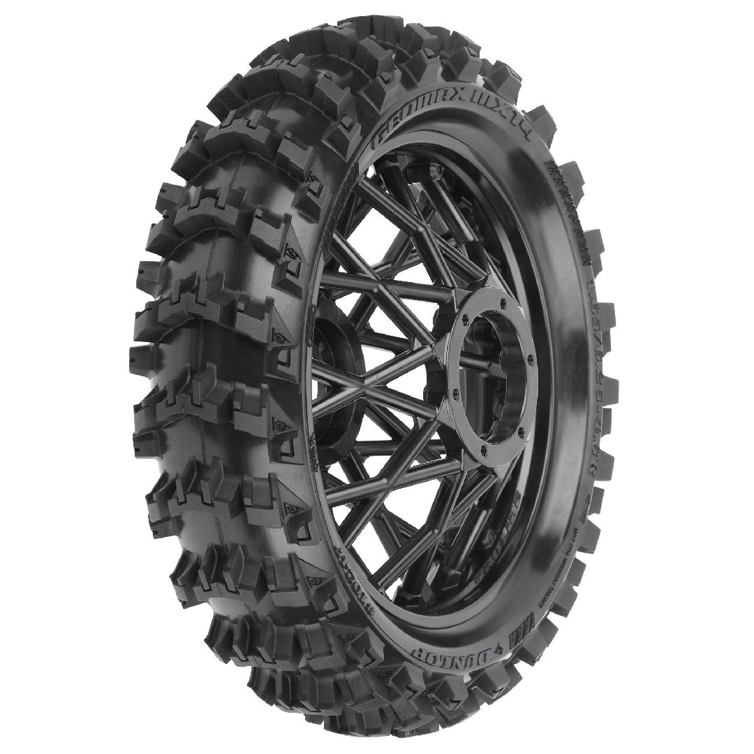 Pro-Line Dunlop Geomax V2 Bead Rear Tire MTD Bullyspoke Black