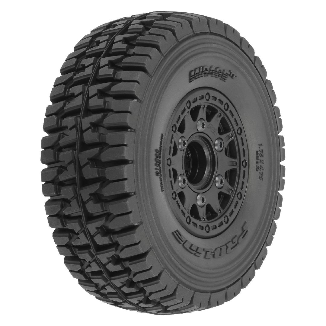 Pro-Line Mirage 2.2"/3.0" BELTED Tires on Rem Hex Wheels (2)