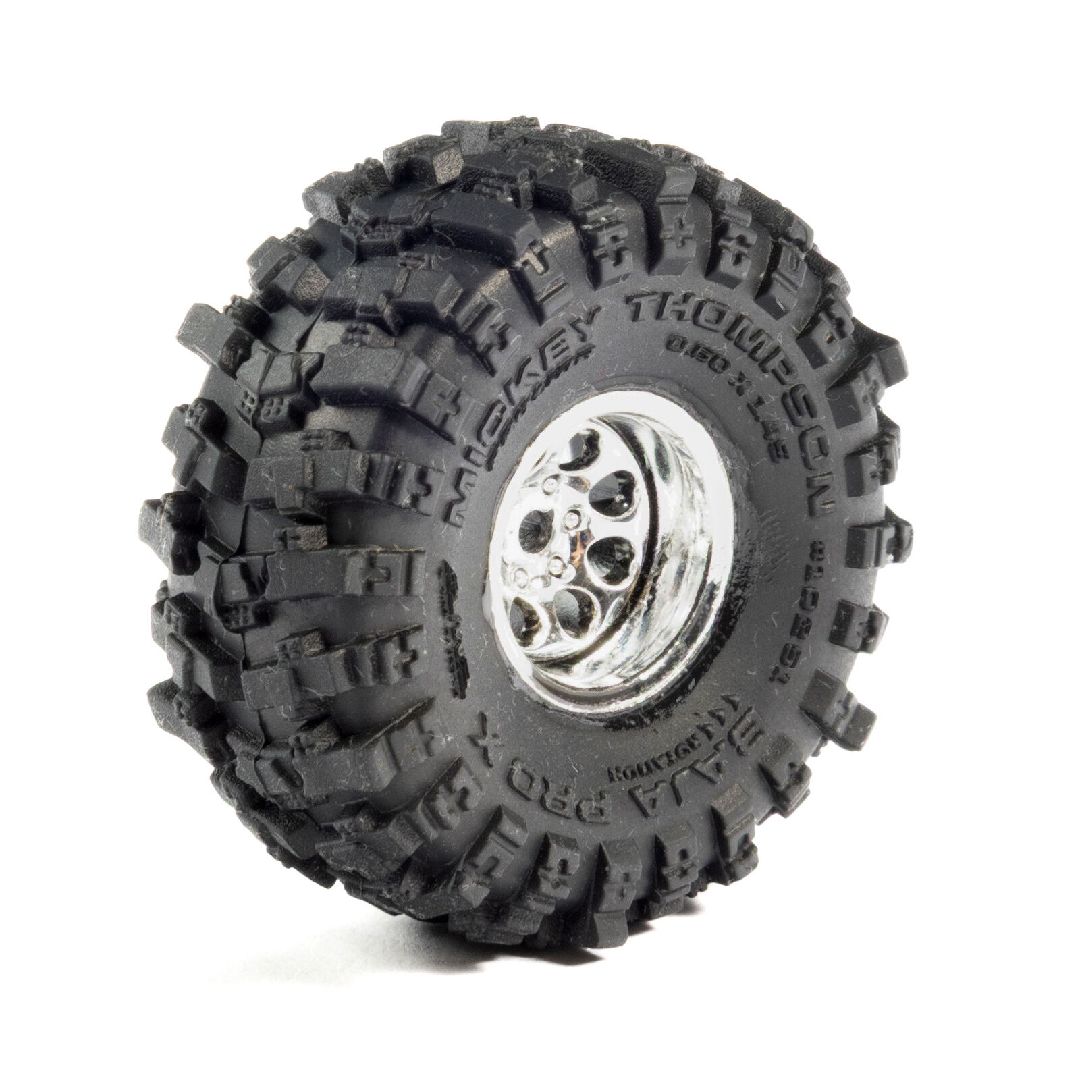 Pro-Line 1/30 Baja Pro X Mounted Chrome Beast (4) SCX30 - Click Image to Close
