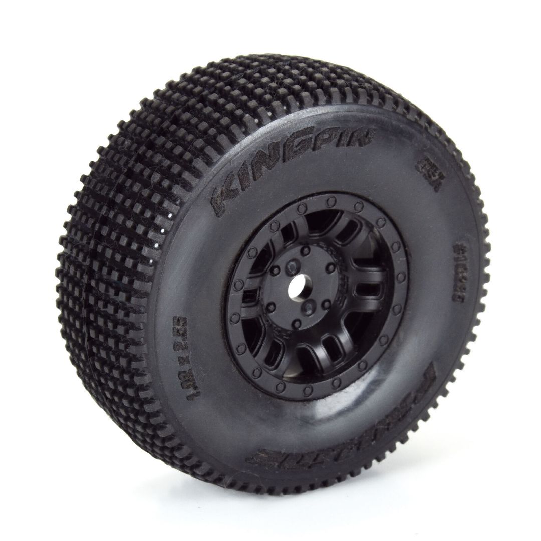 Pro-Line King-Pin F/R Tires 12mm Hex Black Split6 Mojave Grom