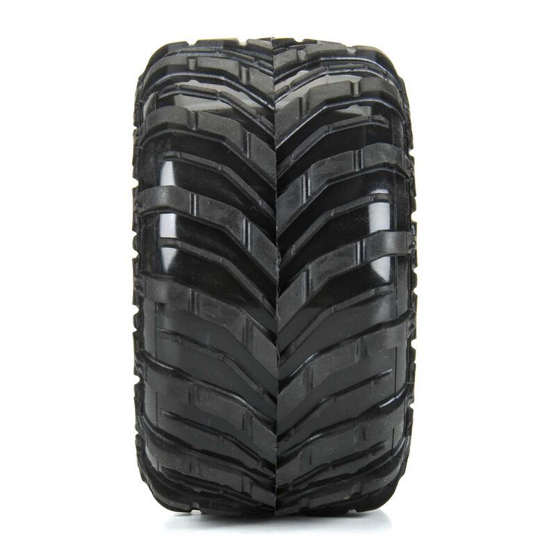 Pro-Line Dreadnaught Mounted Black Wheel F/R (4) for Arrma