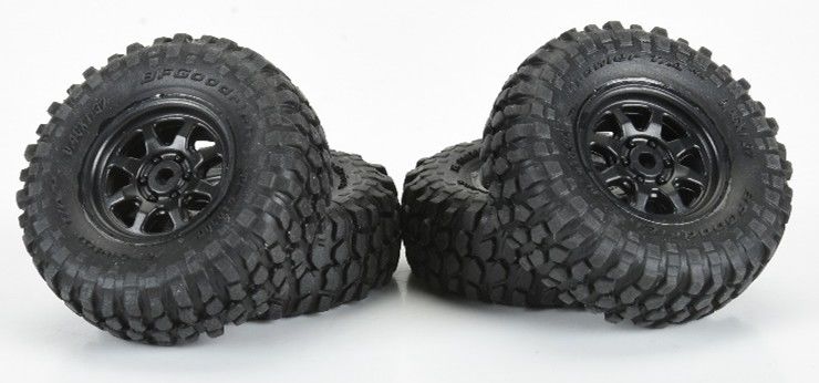 Pro-Line 1/30 BFG Krawler T/A KX F/R MTD Black Icon Nuevo