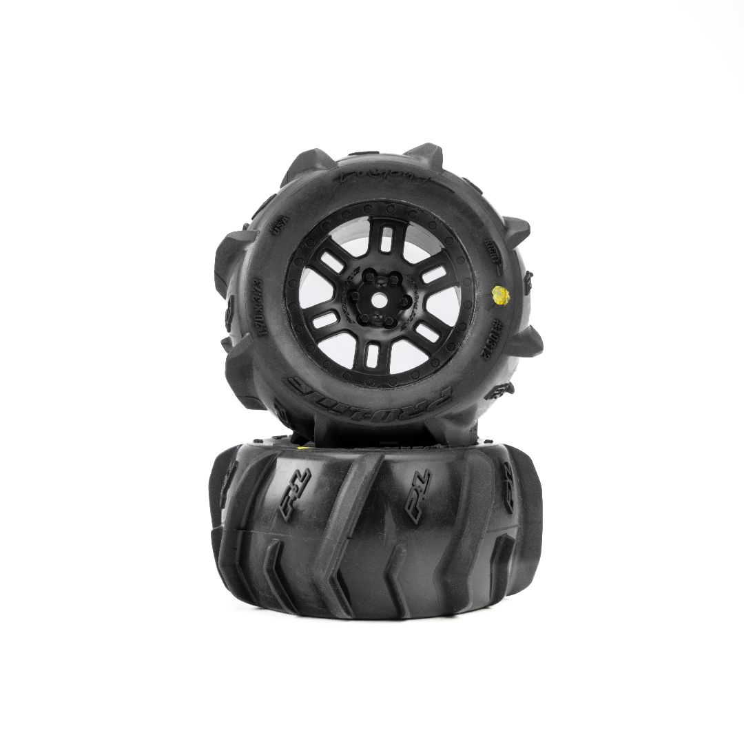 Pro-Line Dumont on Black Split Six for ARRMA MINI KRATON (2)