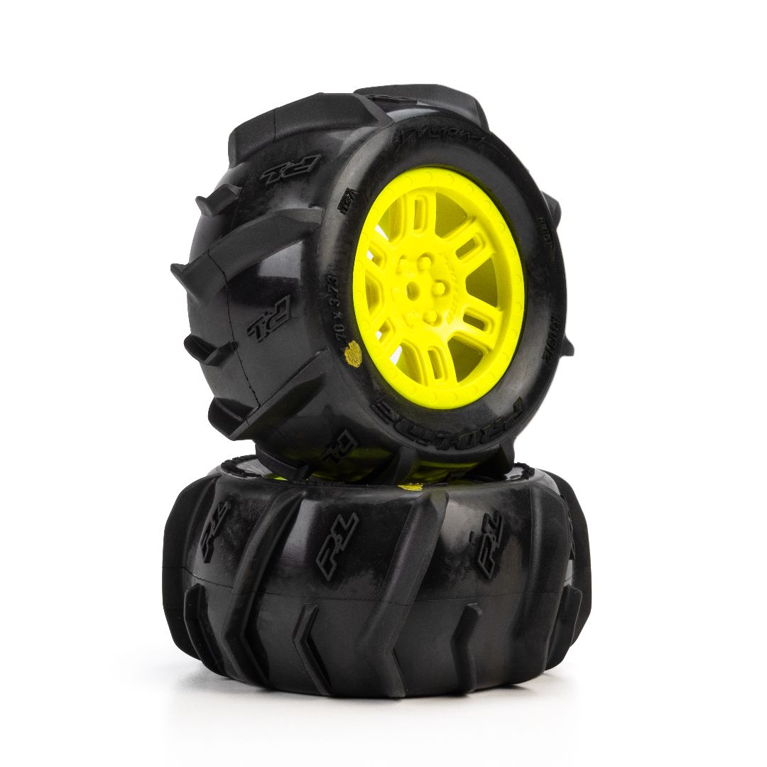 Pro-Line Dumont MT Tires MTD Split Six Mini KRATON - Yellow