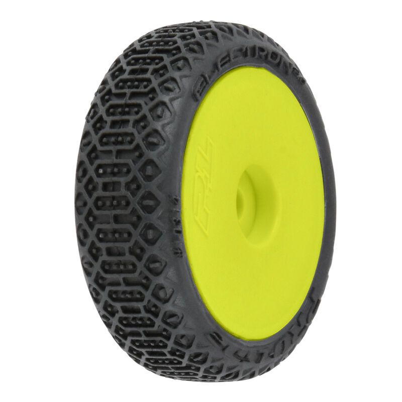 Proline Electron 2.0 Mounted 7mm Yellow (4) for Losi Micro-B
