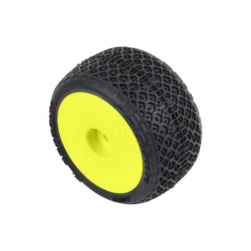 Proline Electron 2.0 Mounted 7mm Yellow (4) for Losi Micro-T