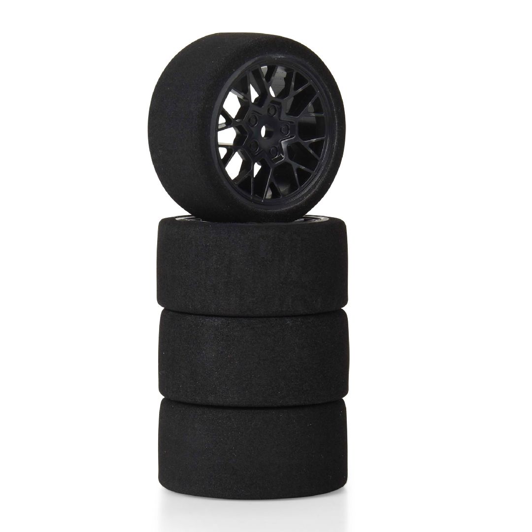 Pro-Line Fifty6 Foam Tire on Circuit Black Wheel 8mm Hex (4)