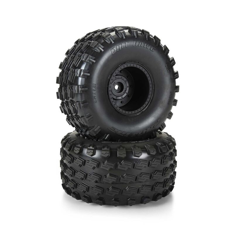 Pro-Line Dirt Hawg 2.0 F/R 2.6" MT Tires on Arrma Wheel (2)