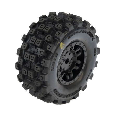 Pro-Line Badlands MX F/R 12mm Black Split6 for Mojave Grom (4)