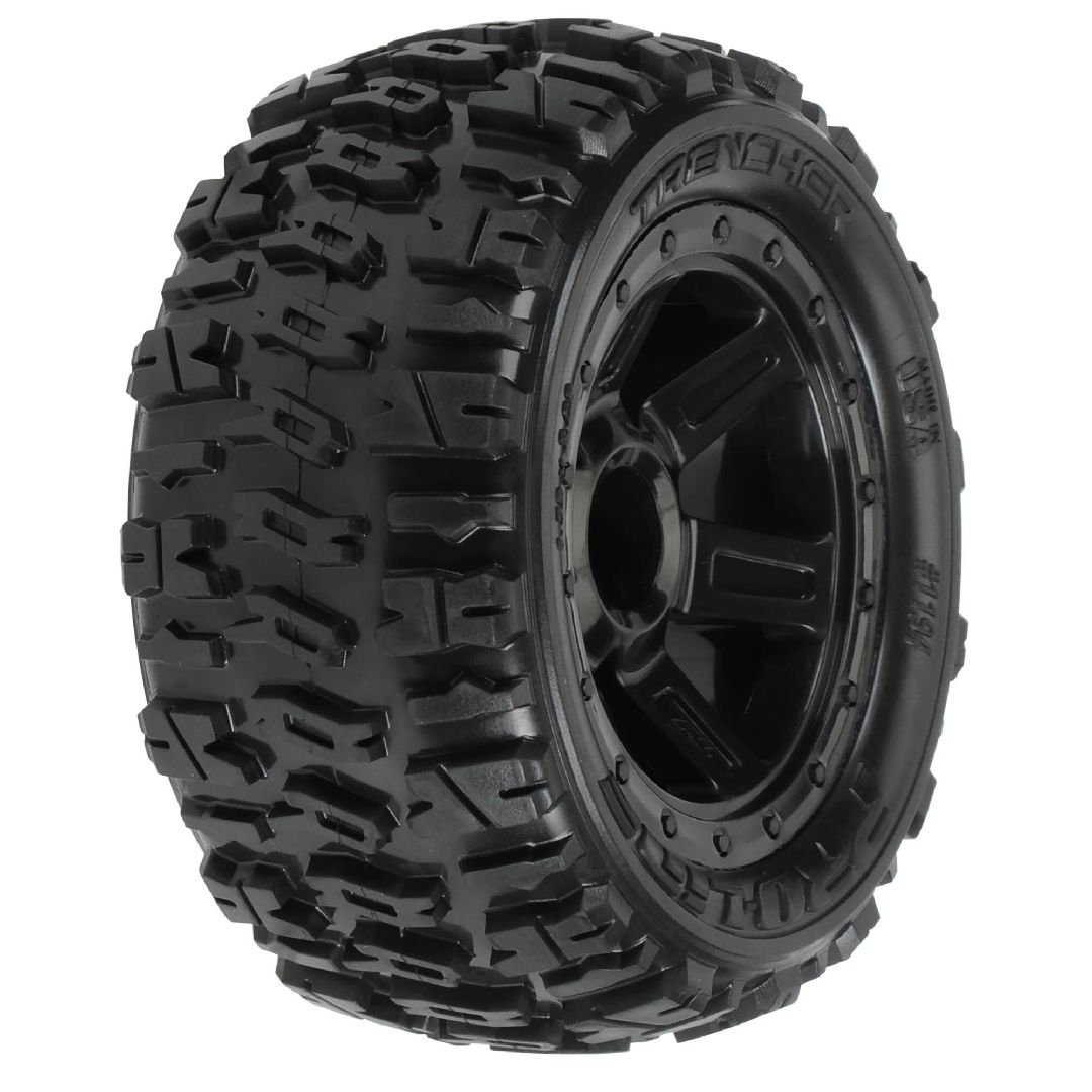 Pro-Line Trencher 2.2" (Medium) Tires on Desperado Wheels (2)