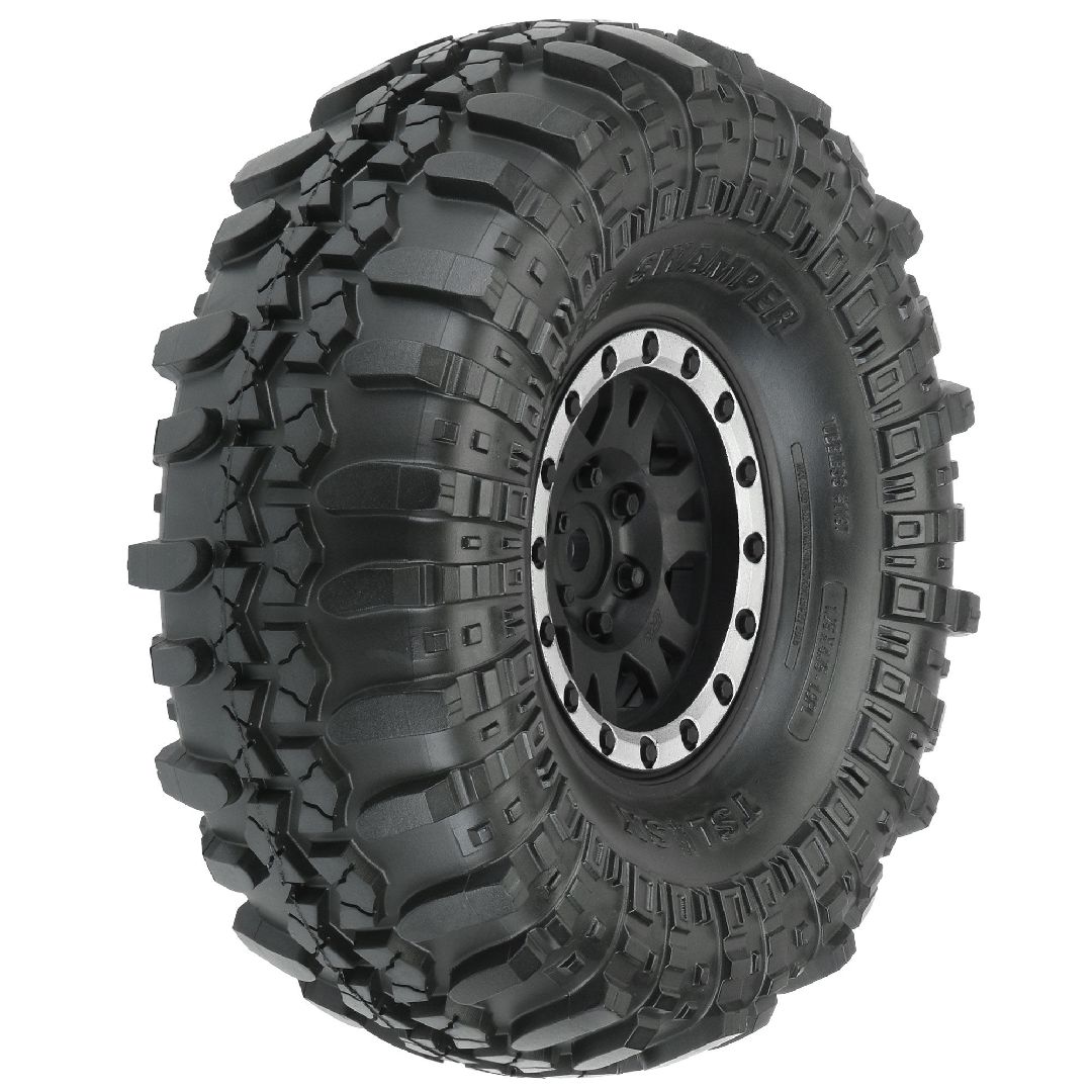 Pro-Line Interco SwmprXL 1.9 G8 MTD(2)Impulse Blk/Slvr F/R