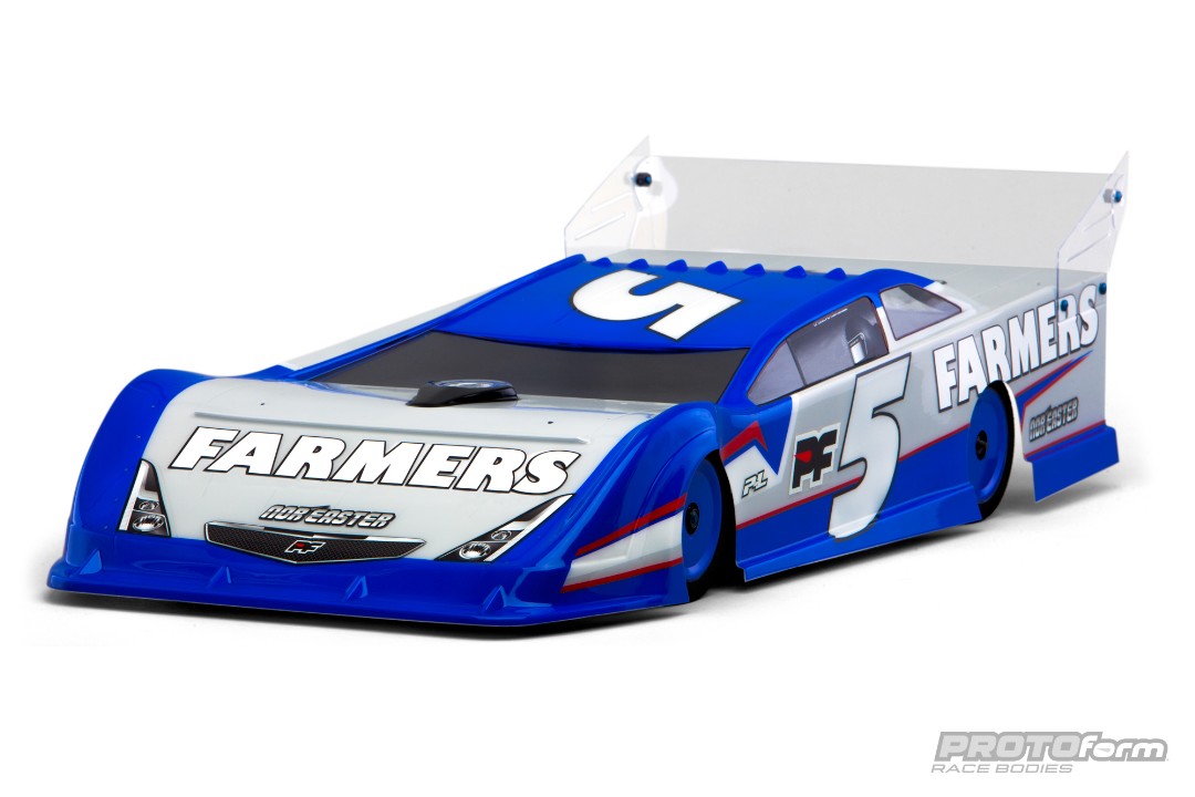Pro-Line Nor'easter Clear Body for Dirt Oval Late Model