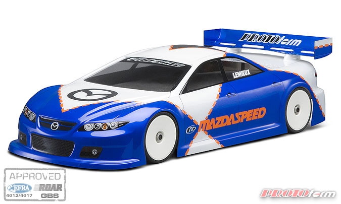 Pro-Line Mazdaspeed6 Light Weight Clear Body for 190mm