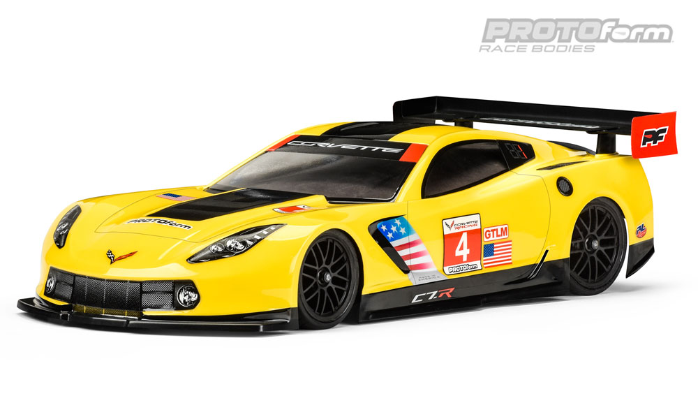 Pro-Line Chevrolet Corvette C7.R Clear Body for 190mm TC