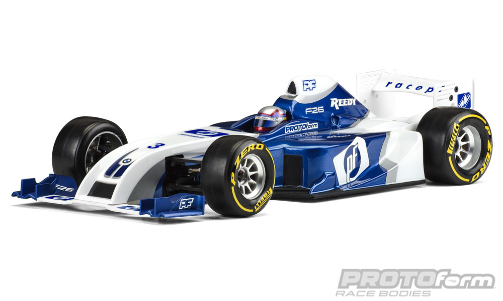 Pro-Line F26 Clear Body for 1/10 Formula 1