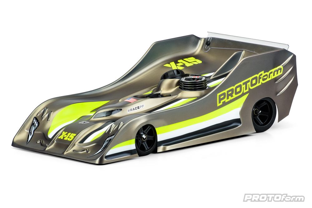 Pro-Line X15 Light Weight Clear Body for 1/8 On-Road