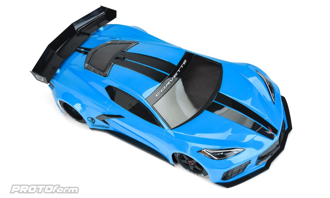 Pro-Line Chevrolet Corvette C8 Clear Body - Click Image to Close