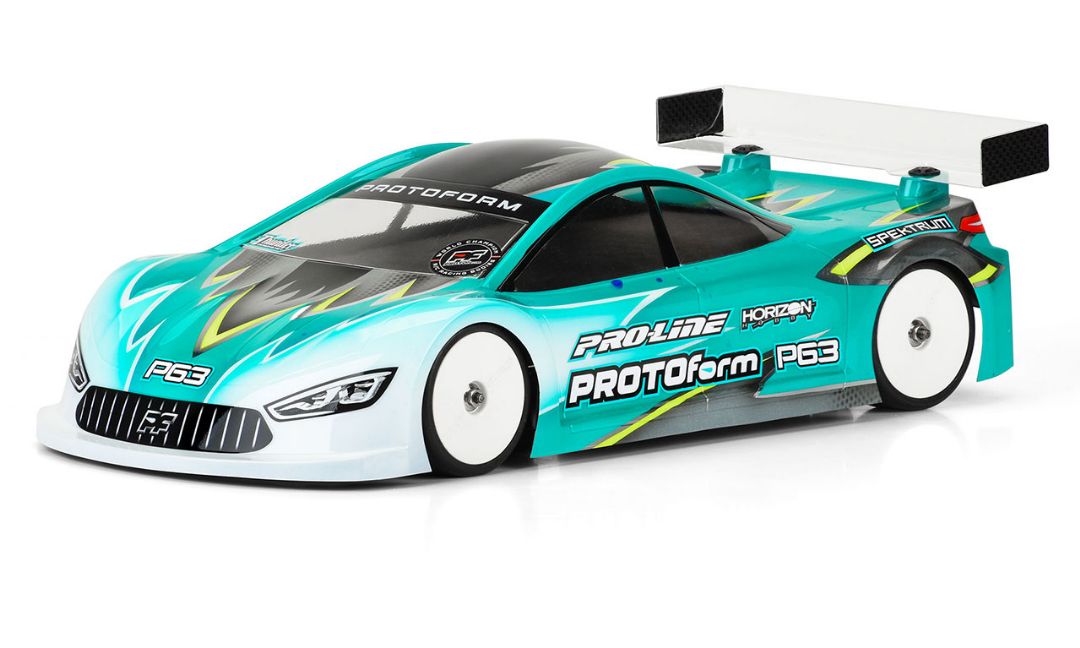 Pro-Line P63 Pro-Lite (0.5mm) Clear Body for 190mm TC