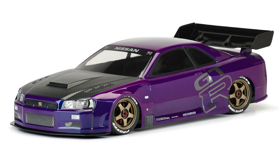 Pro-Line 2002 Nissan Skyline GT-R R34 Clear Body for Infraction