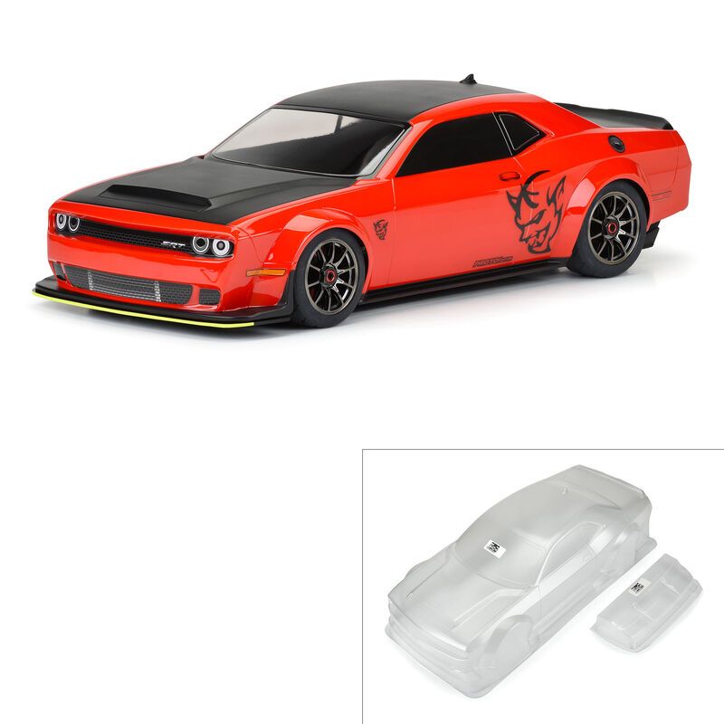 ProLine Dodge Challenger SRT Demon Clear Body for ARRMA Infraction 6S