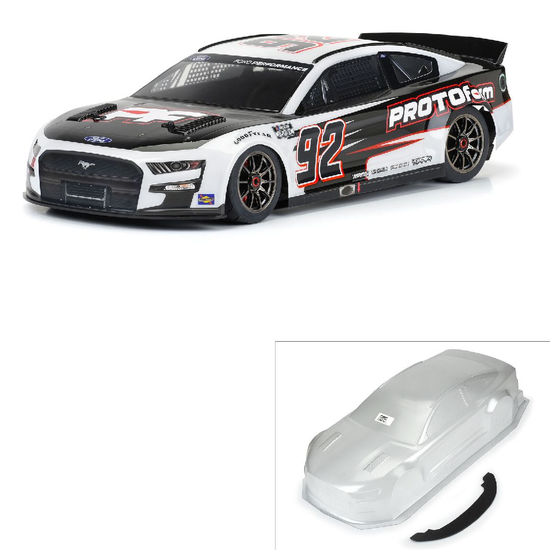 Pro-Line 1/7 2022 NASCAR Ford Mustang Clear Body