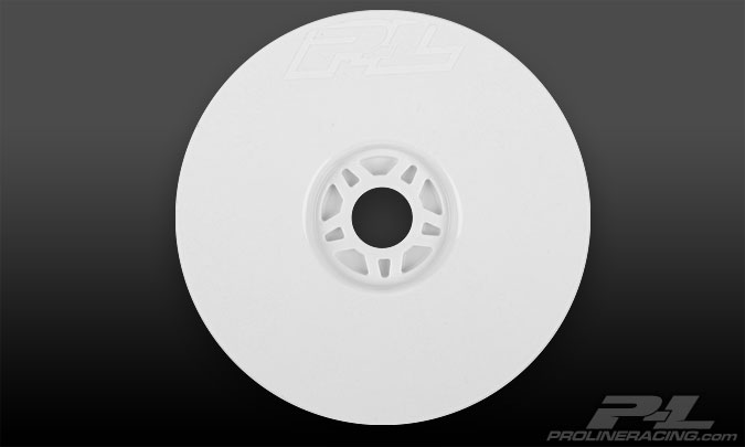 Pro-Line Lightweight Velocity White Front or Rear Wheels (4) for 1/8 Buggy