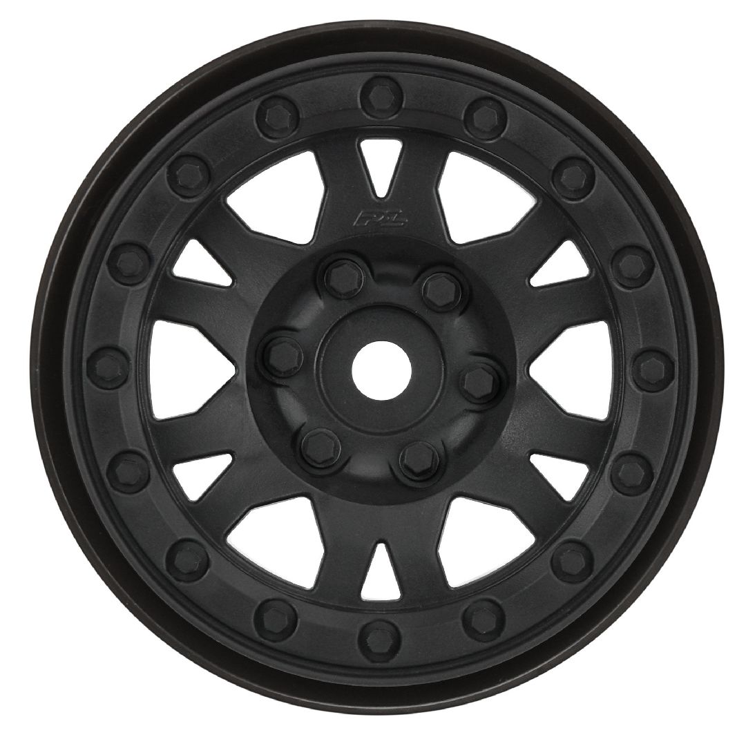 Pro-Line Impulse 1.9" Black Plastic Internal Bead-Loc Wheel