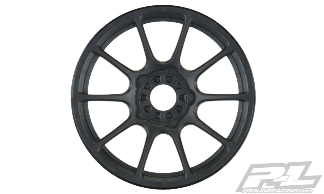 Pro-Line Mach 10 Black Wheels for 1/8 Buggy Front or Rear