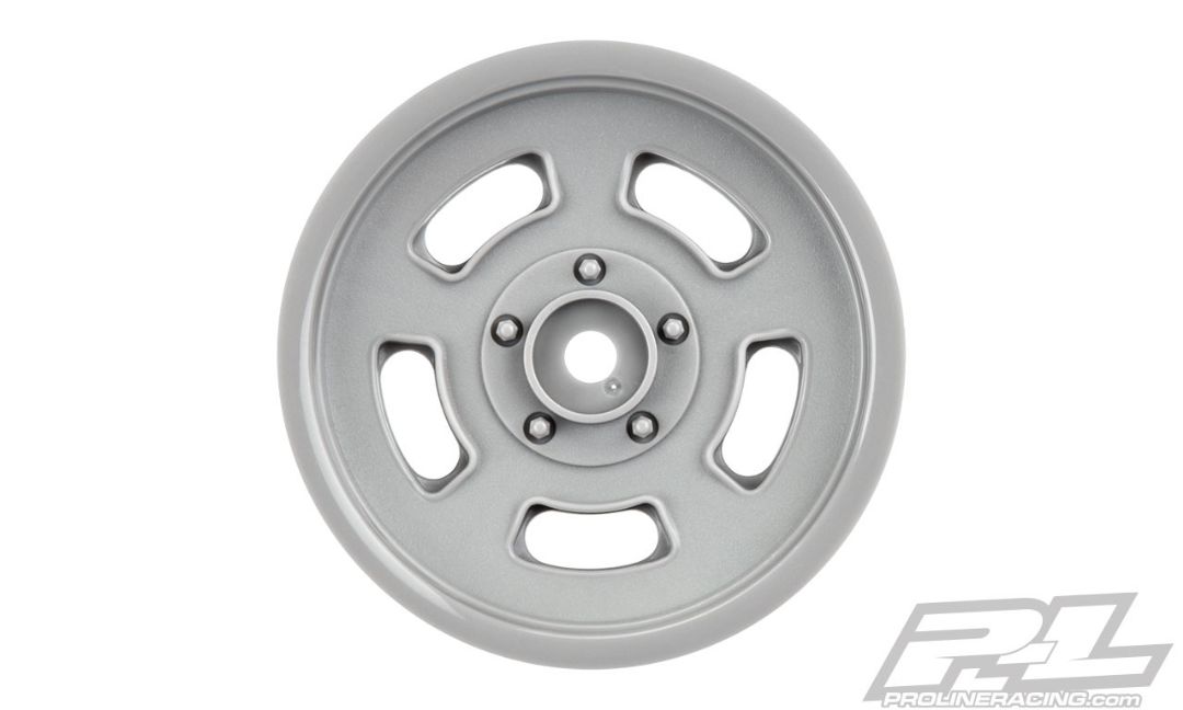 Pro-Line Slot Mag Drag Spec 2.2" Stone Gray Front Wheels - Click Image to Close