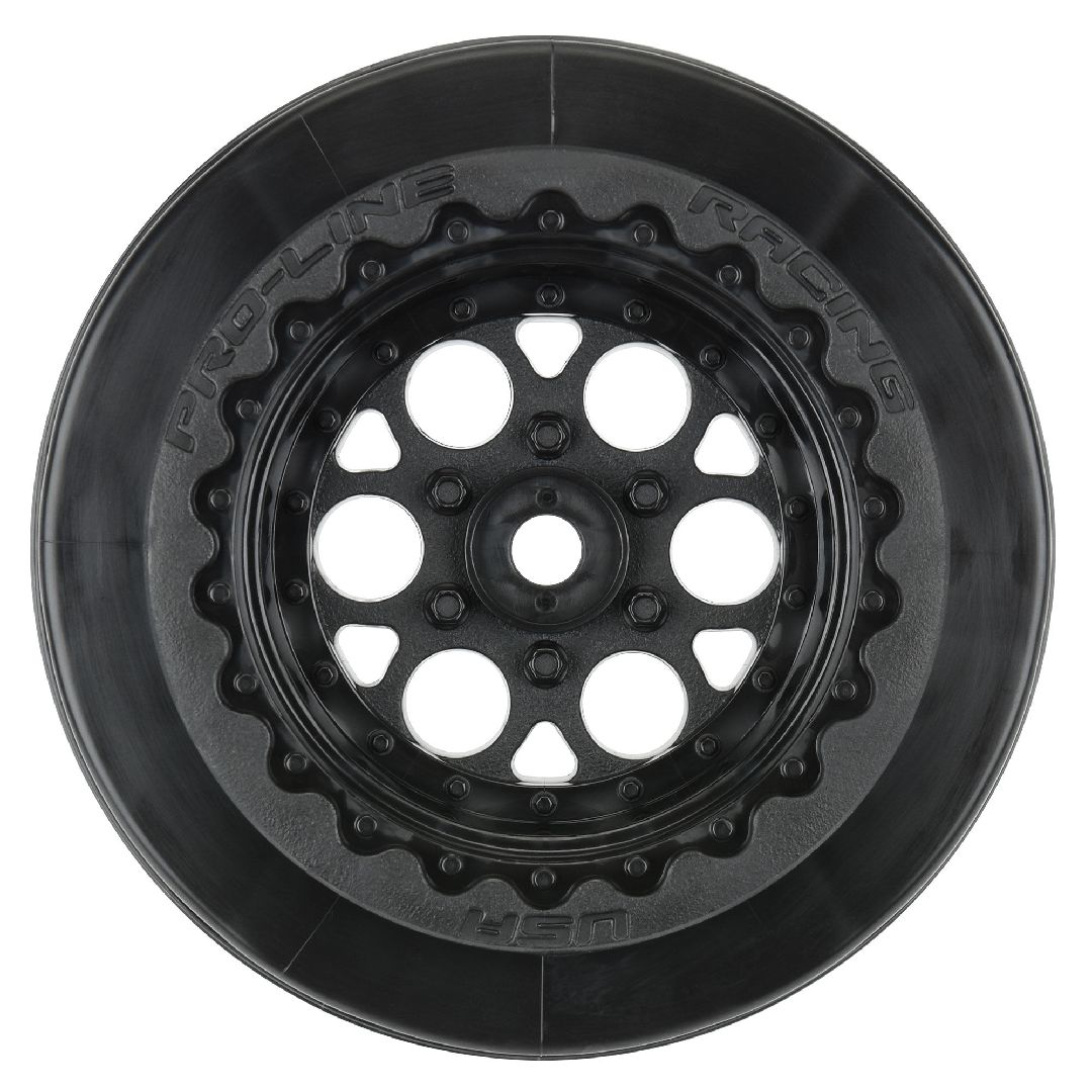 Pro-Line Showtime+ SC 2.2"/3.0" Black Wheels (2)